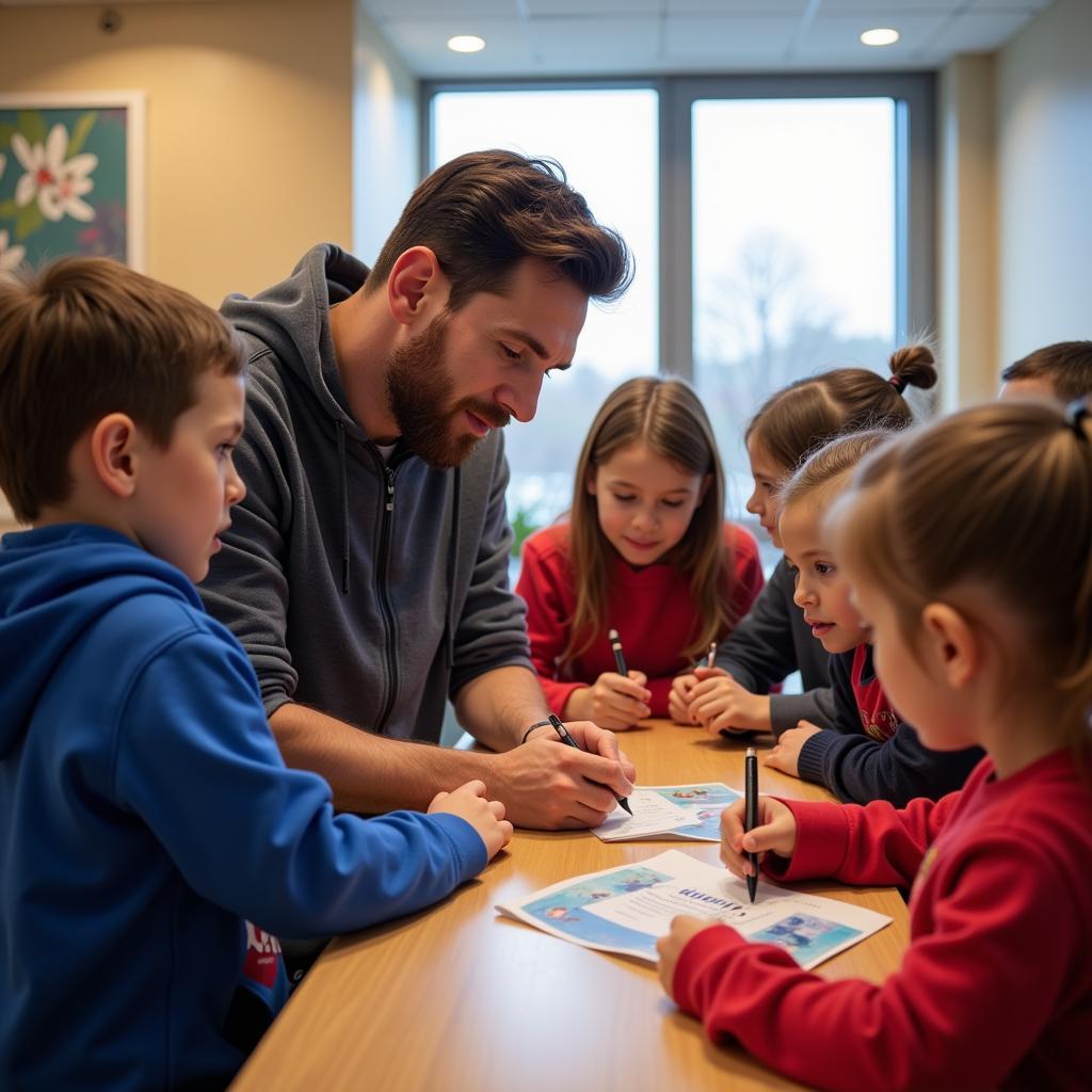 Messi làm từ thiện