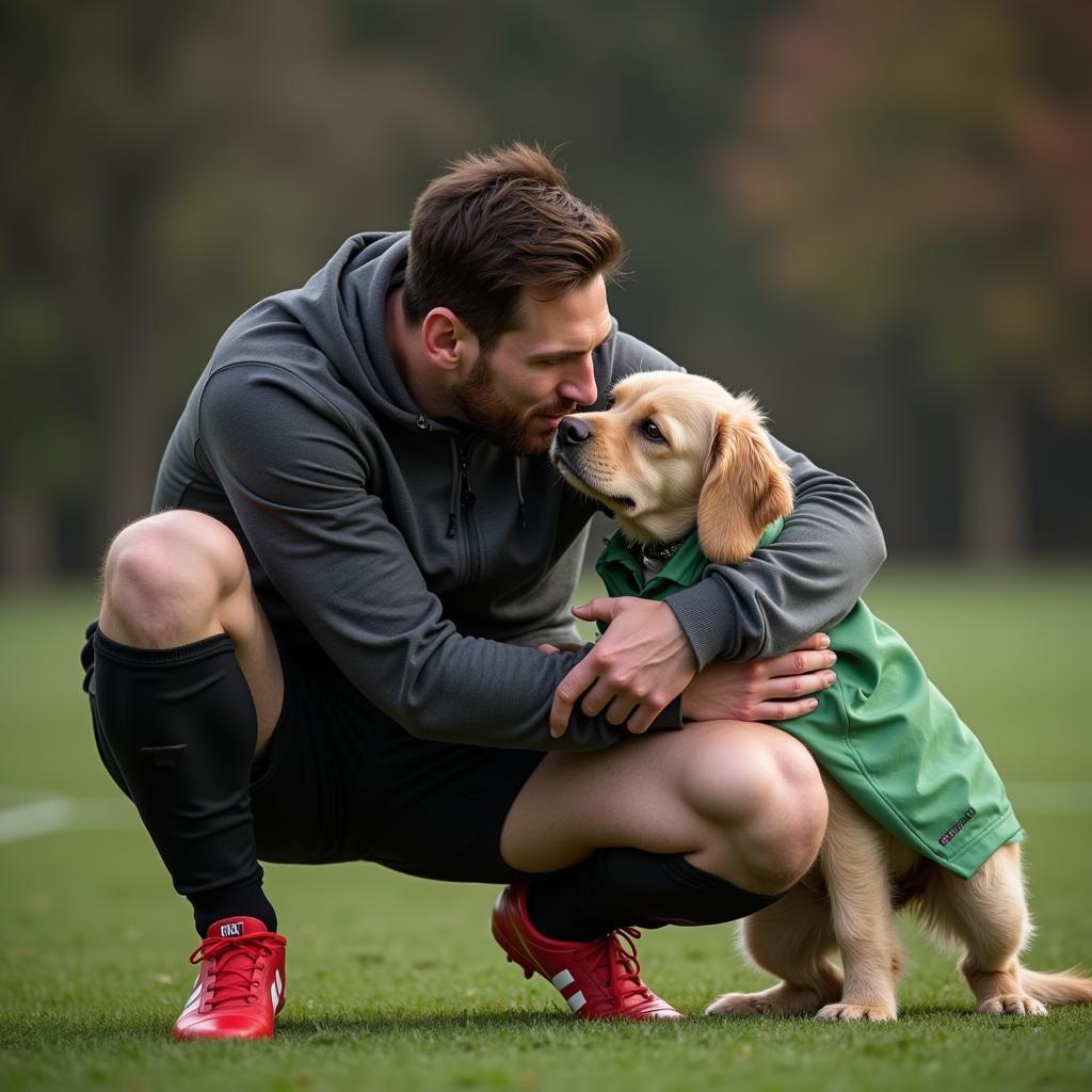 Messi và Hulk: Khoảnh khắc đáng yêu