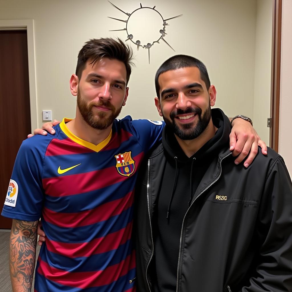 Messi và lời nguyền Drake