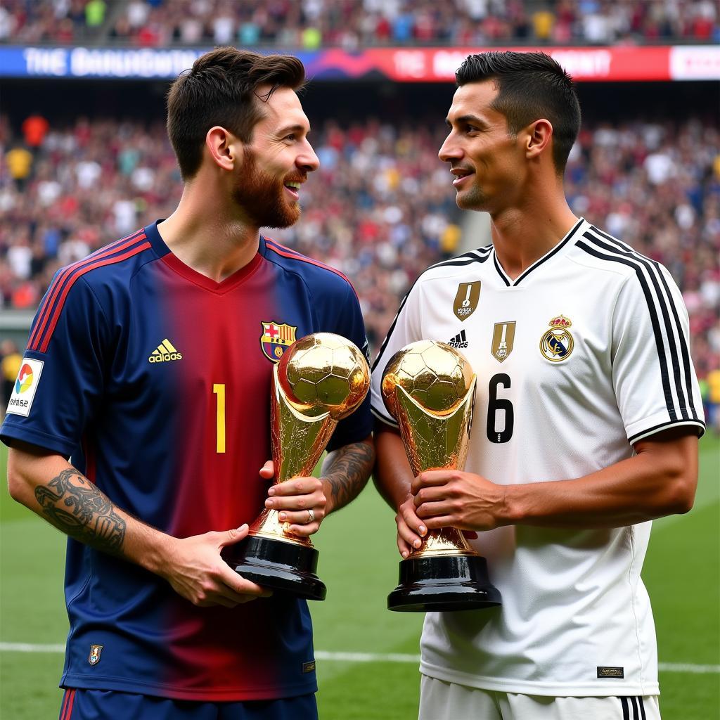 Messi và Ronaldo: Hai huyền thoại của bóng đá