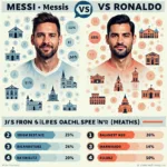 Messi và Ronaldo so sánh tài sản