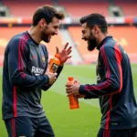 Messi và Suarez trong quảng cáo đồ uống Gatorade