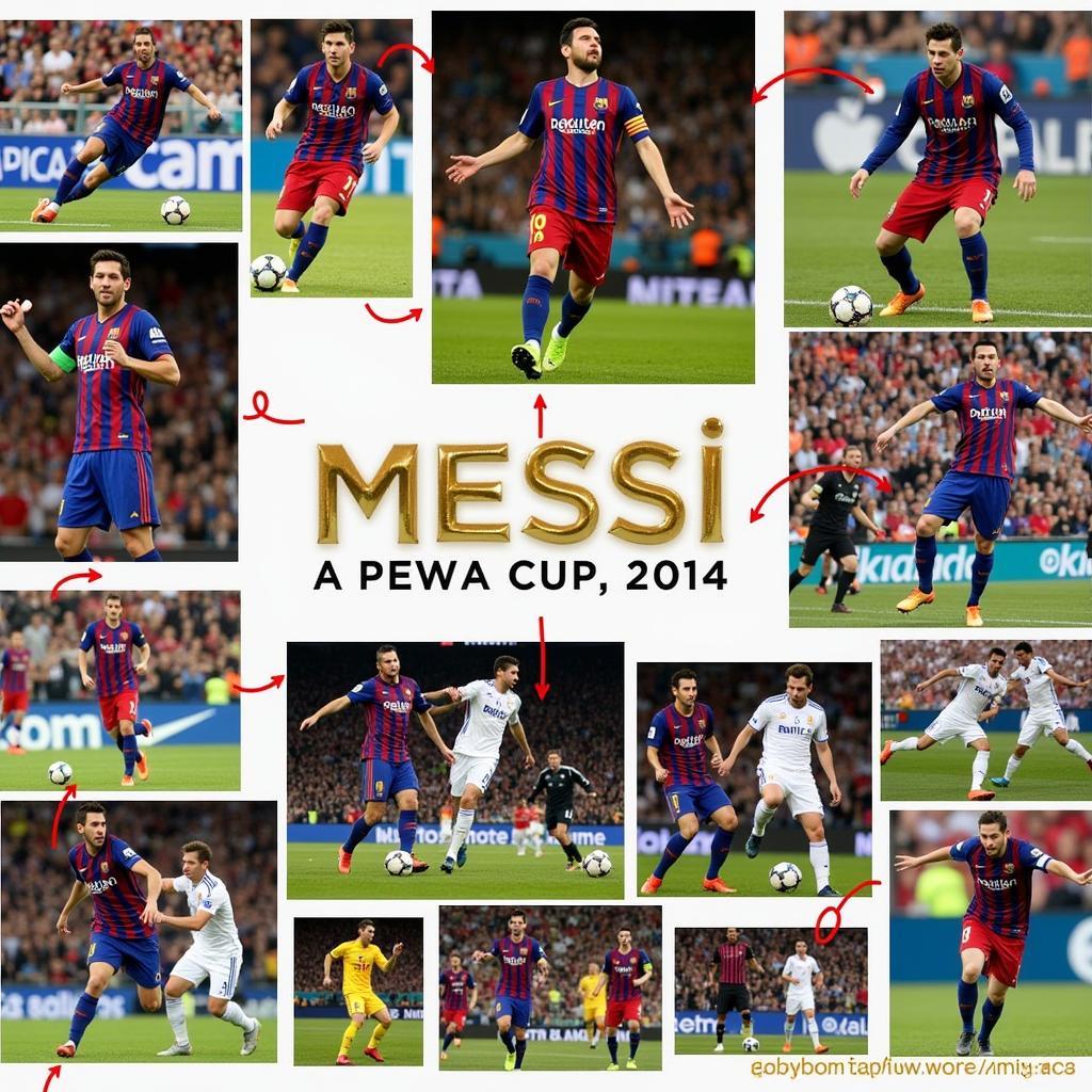 Hành trình của Messi tại World Cup 2014 - Từ vòng bảng đến trận chung kết.