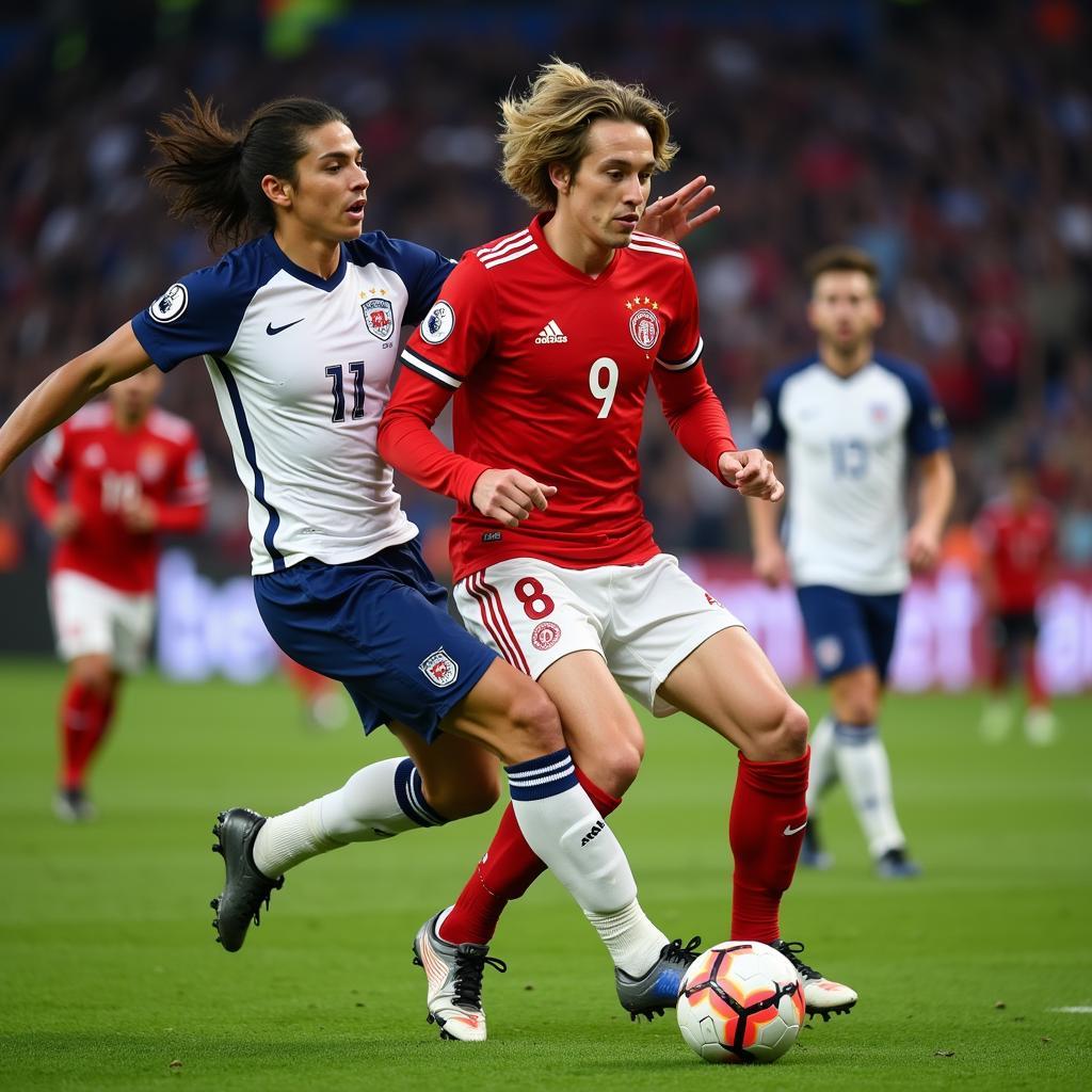 Luka Modric khai quát lối chơi