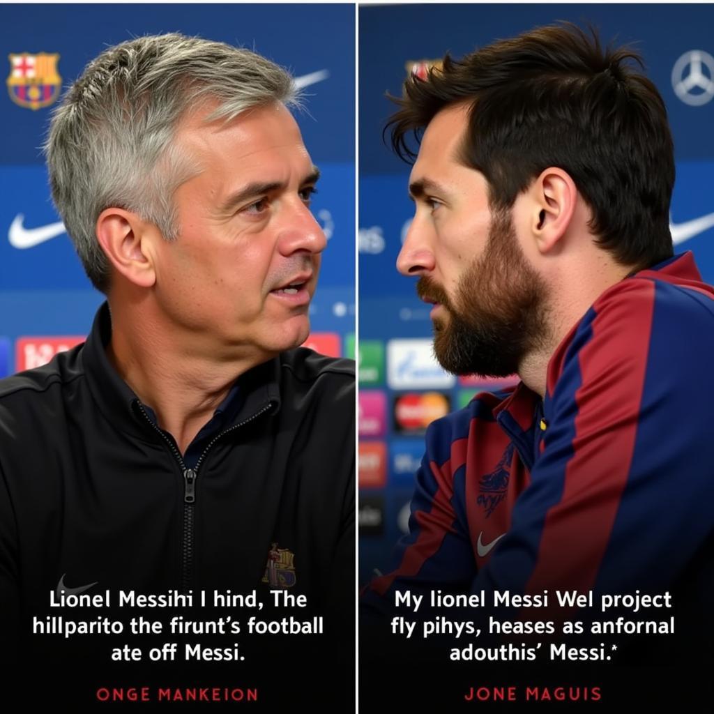 Mourinho nói về Messi: Chúa tể bóng đá