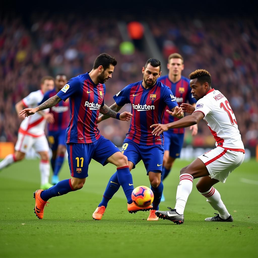 MSN Trio On-Field Action