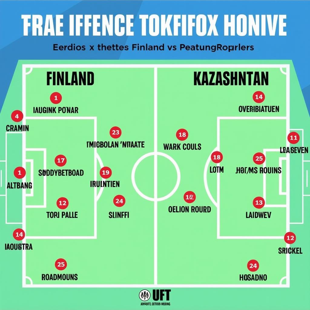 Đội hình ra sân dự kiến Phần Lan vs Kazakhstan