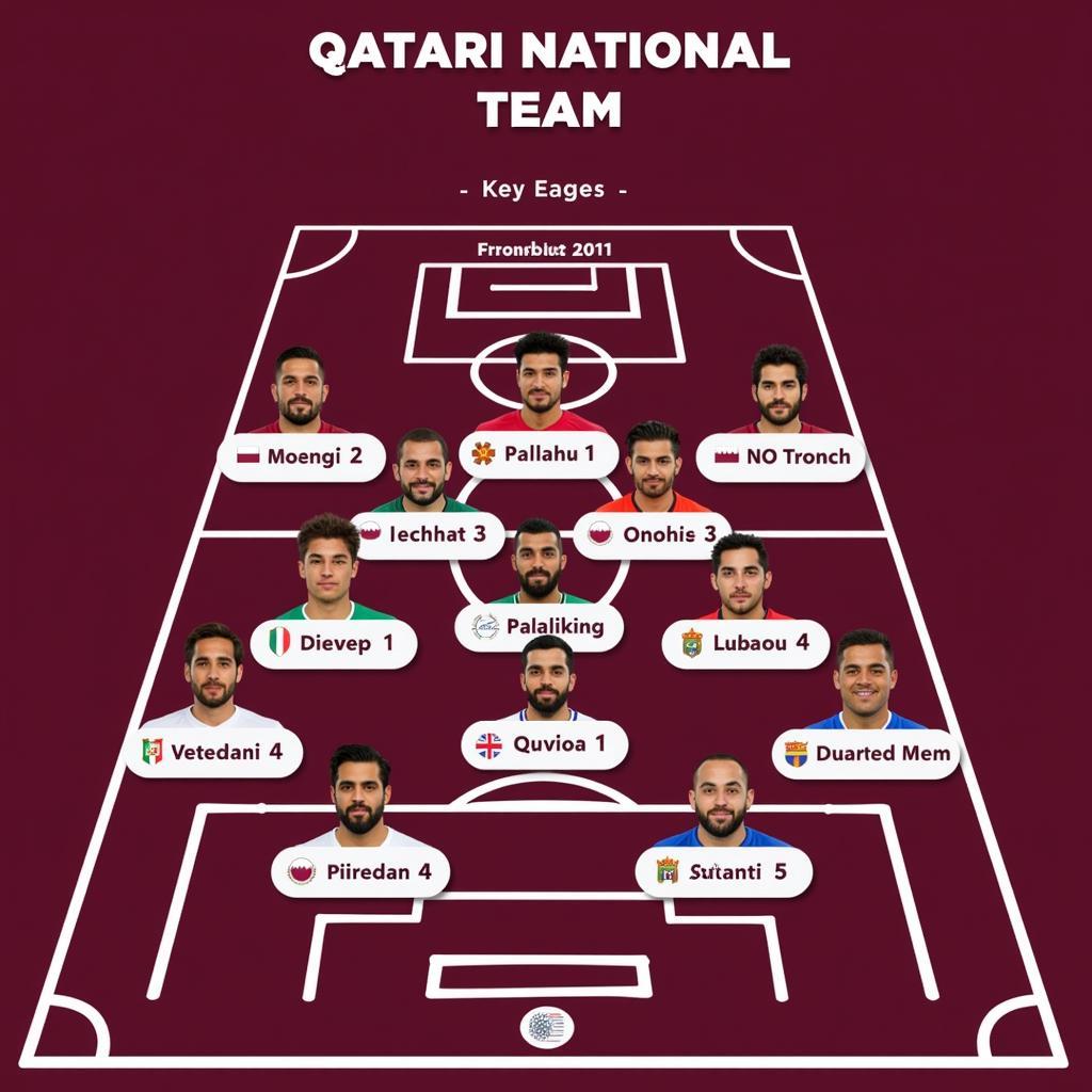 Phân tích đội hình Qatar