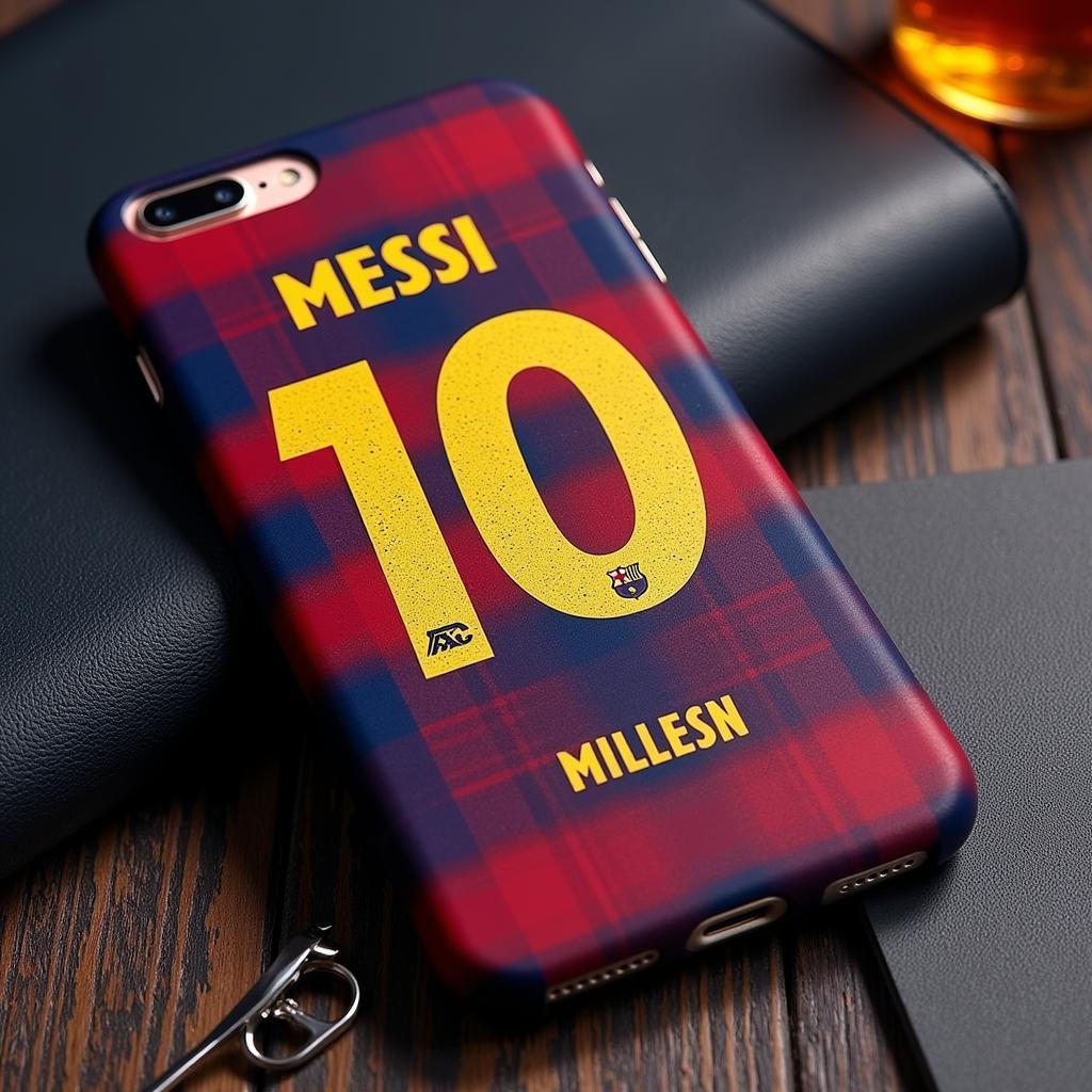 Ốp lưng điện thoại Messi Teespring sang trọng