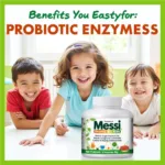 Hình ảnh trẻ em khỏe mạnh sử dụng Probiotic Enzyme Messi Biokids