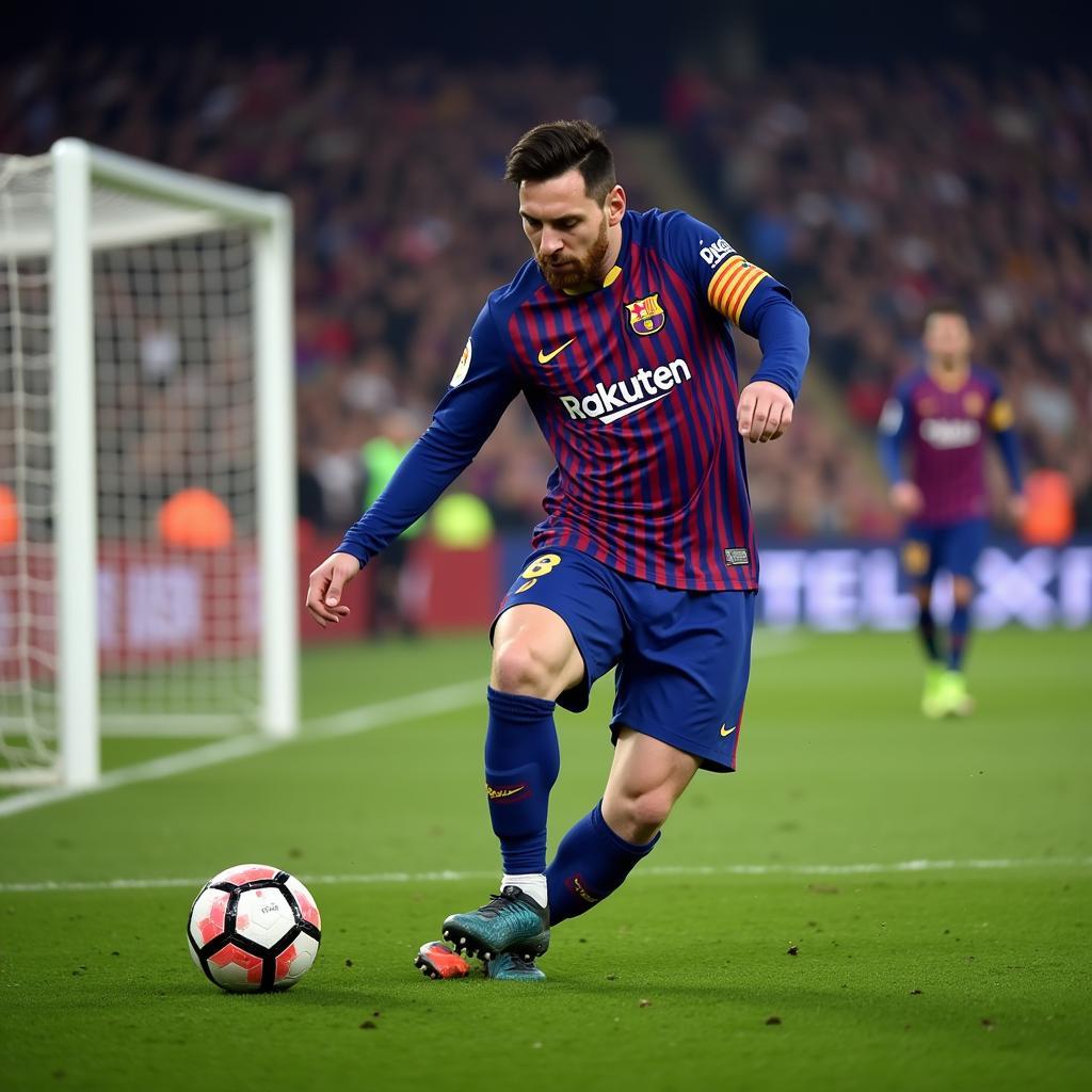 Dứt điểm chuẩn xác của Messi