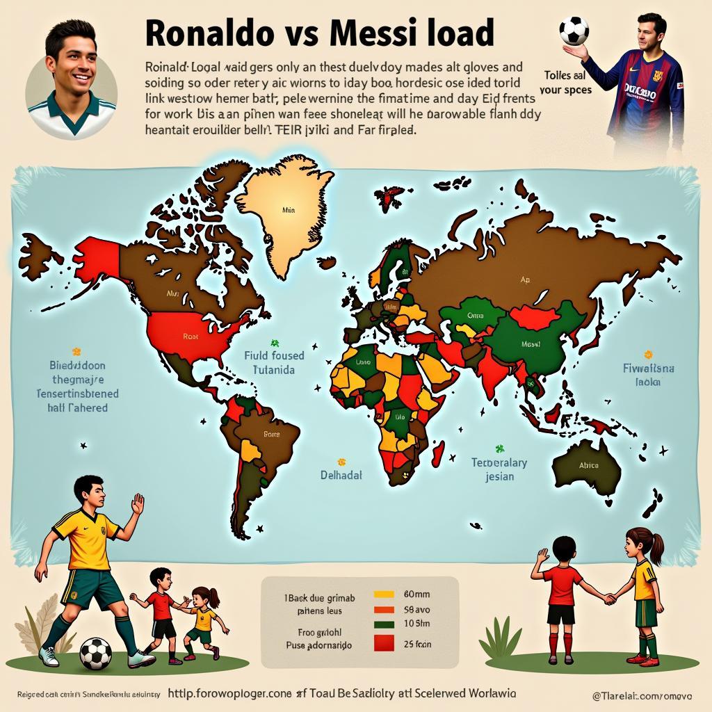 Ảnh Hưởng Ronaldo và Messi Đến Bóng Đá Thế Giới