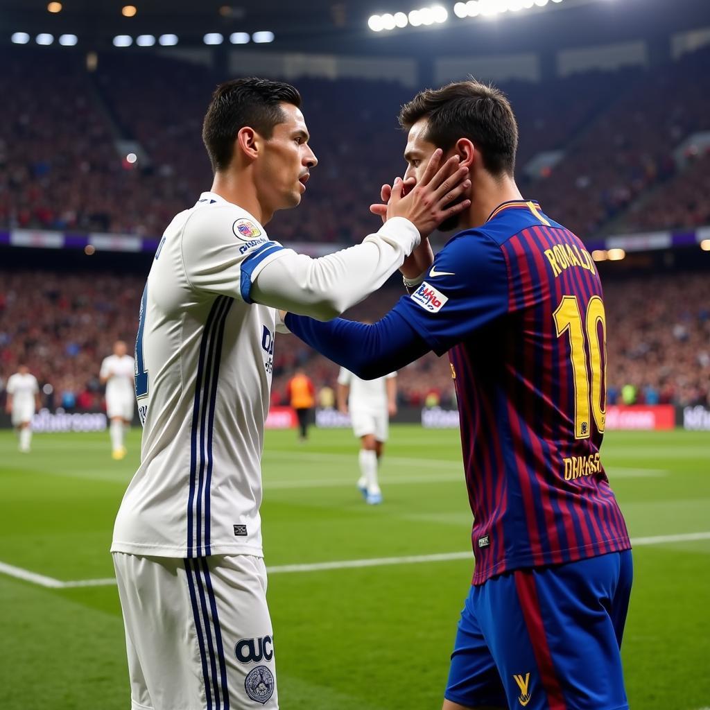 Ảnh Ronaldo vs Sắp vs Messi: Cuộc Đối Đầu Vĩ Đại