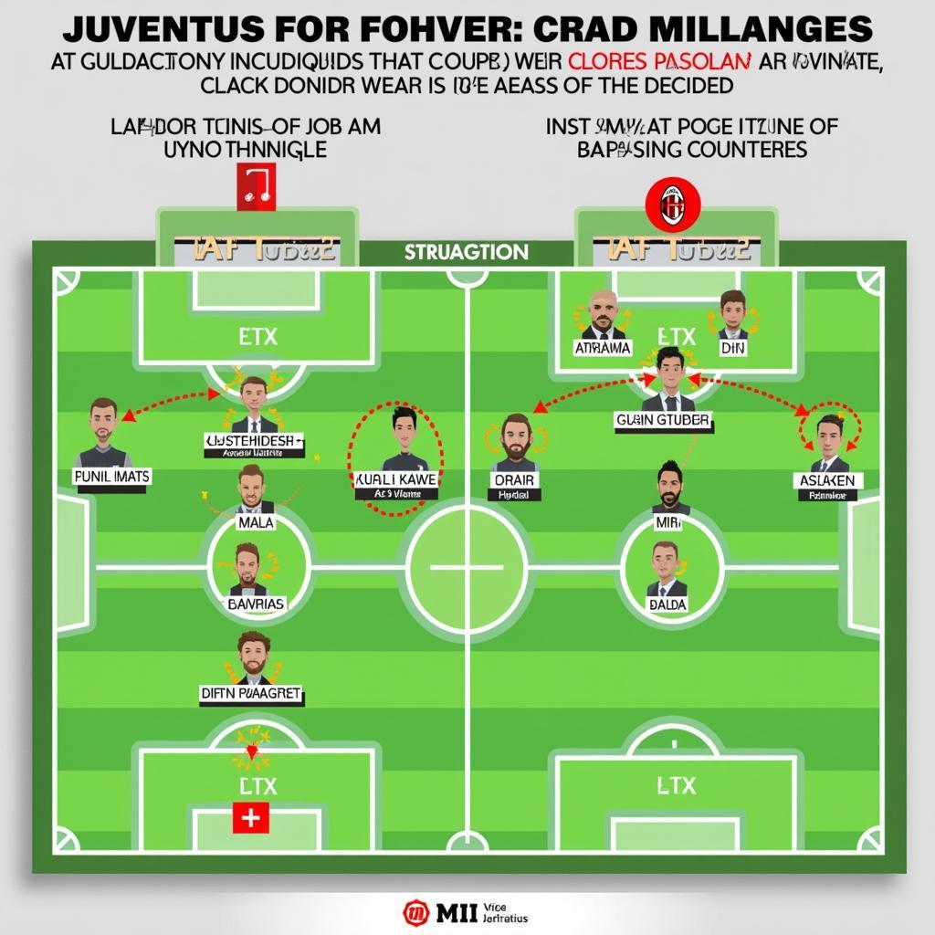 Soi kèo Juventus vs AC Milan: Chiến thuật và đội hình dự kiến