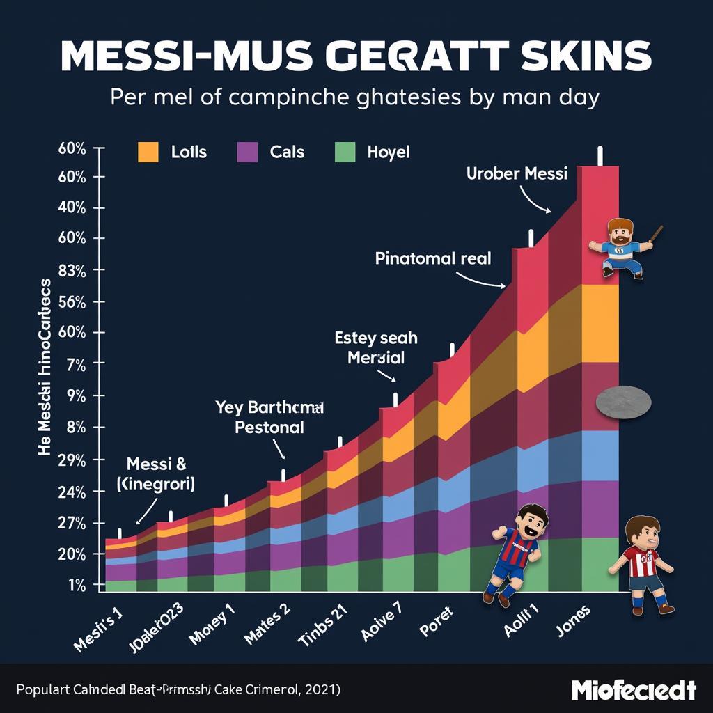 Sự phổ biến của Messi Skin Minecraft