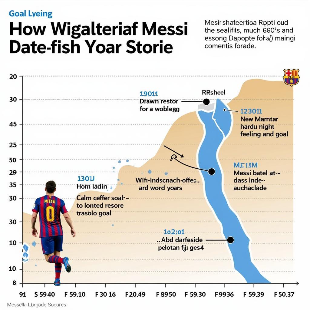 Thành tích ghi bàn của Messi