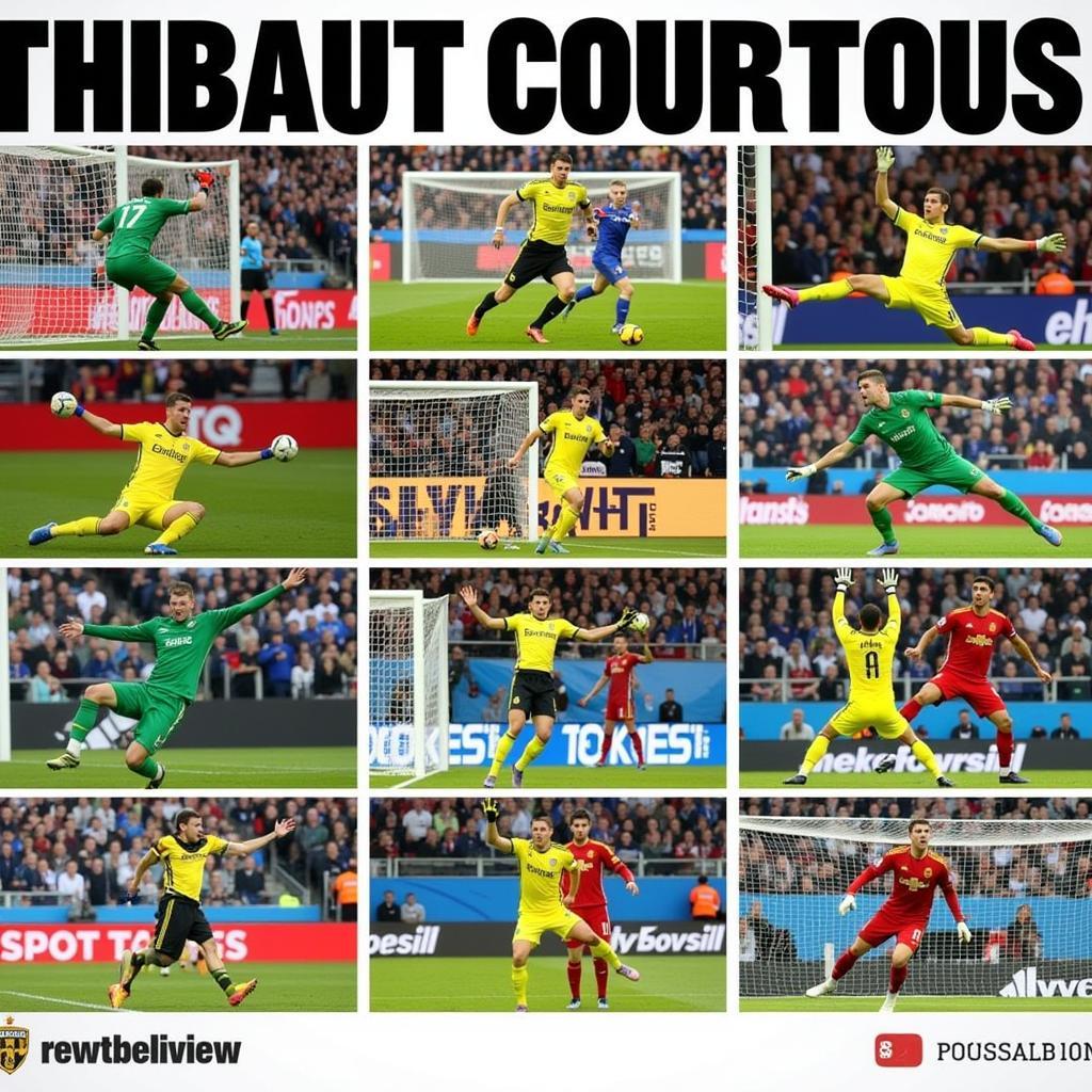 Thibaut Courtois: Những Pha Cứu Thua Ấn Tượng