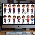 Tìm kiếm nguồn cảm hứng vẽ Messi chibi