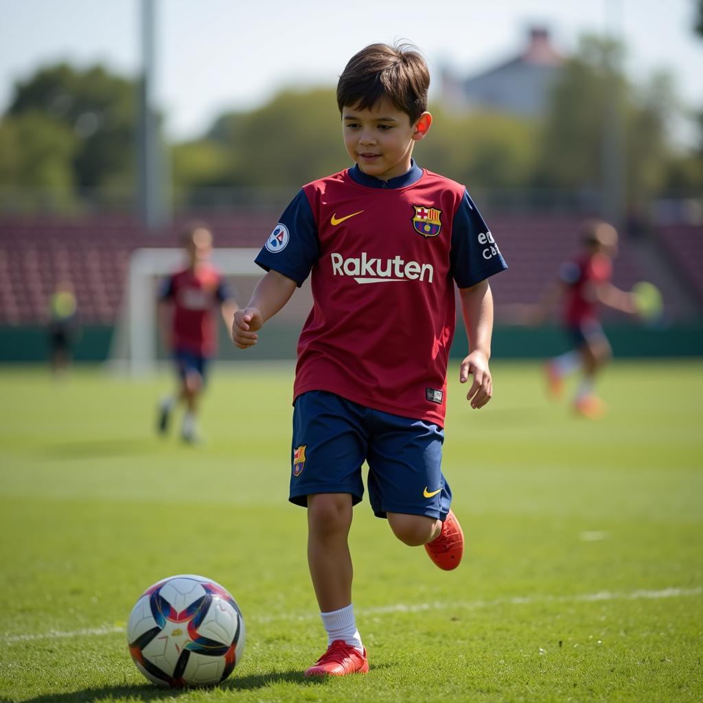 Tương lai của Thiago Messi trong bóng đá