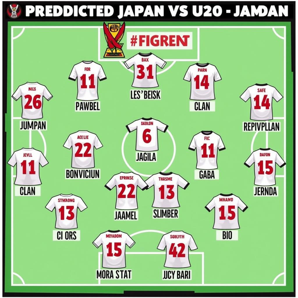 U20 Nhật Bản vs U20 Jordan: Đội hình ra sân dự kiến